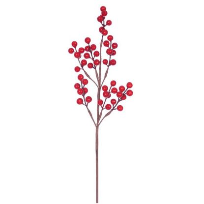 Picture of 40cm BERRY SPRAY RED