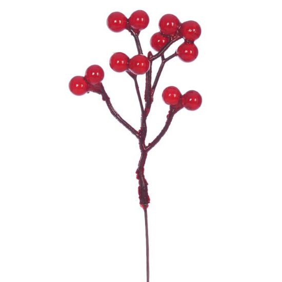 Picture of 17cm BERRY PICK RED X 100pcs