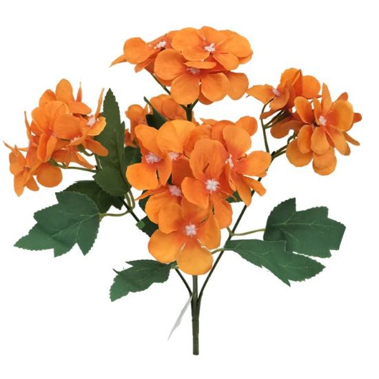 Picture of 29cm HYDRANGEA BUSH ORANGE