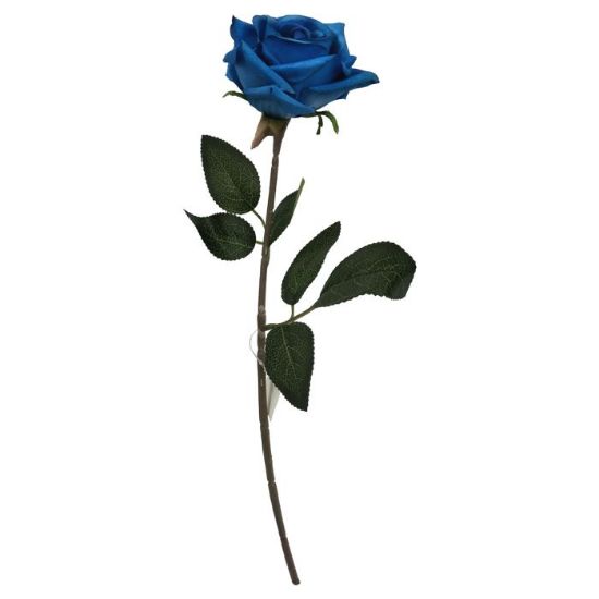 Picture of 40cm SINGLE DIAMOND ROSE ROYAL BLUE