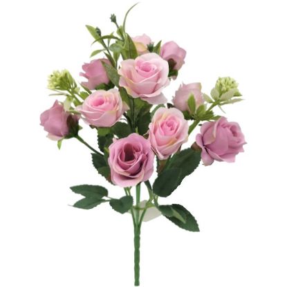 Picture of 30cm MINI ROSE & BERRY BUSH PINK