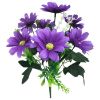 Picture of 29cm DAISY BUSH WITH FOLIAGE ASSORTED X 48pcs