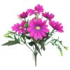 Picture of 29cm DAISY BUSH WITH FOLIAGE ASSORTED X 48pcs