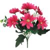 Picture of 29cm DAISY BUSH WITH FOLIAGE ASSORTED X 48pcs