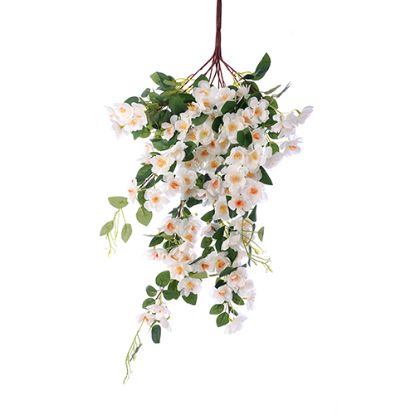 Picture of 80cm LARGE TRAILING BLOSSOM BUSH IVORY