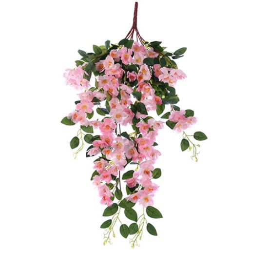 Picture of 80cm LARGE TRAILING BLOSSOM BUSH PINK/LIGHT PINK