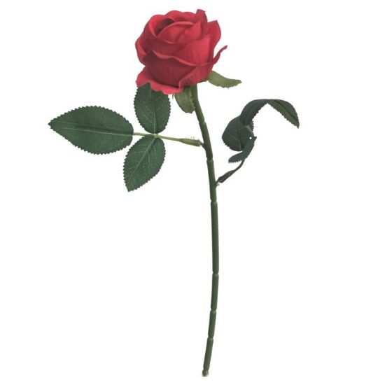 Picture of 28cm SINGLE SMALL ROSE RED