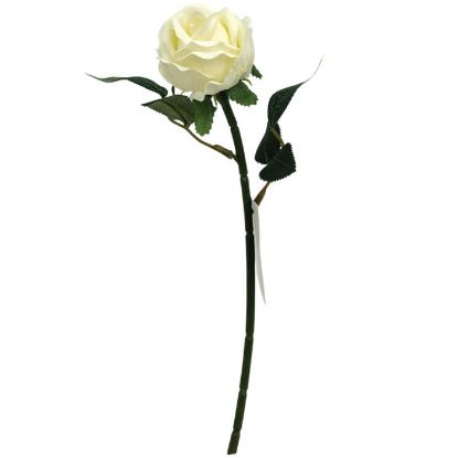 Picture of 28cm SINGLE SMALL ROSE IVORY