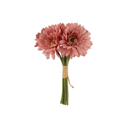 Picture of 23cm GERBERA BUNDLE (6 STEMS) DUSTY PINK