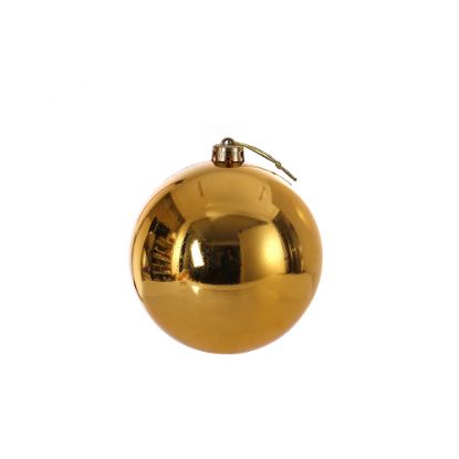 Picture of 15cm CHRISTMAS BAUBLE SHINY GOLD