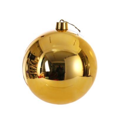 Picture of 30cm CHRISTMAS BAUBLE SHINY GOLD