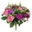 Picture of 34cm RANUNCULUS MIXED BUSH WITH FOLIAGE PURPLE MIX