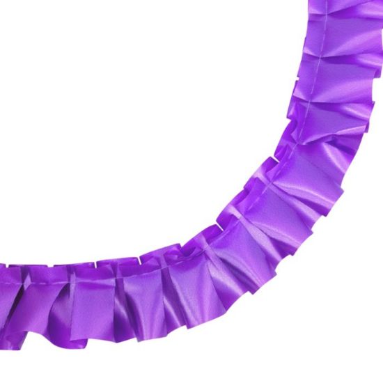 Picture of 50mm PRE PLEATED RIBBON X 10 METRES GRAPE