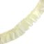Picture of 50mm PRE PLEATED RIBBON X 10 METRES CREAM
