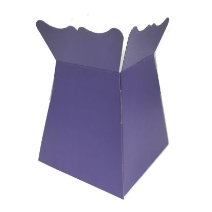 Picture of EURO VASE BOUQUET BOX PURPLE X 30pcs