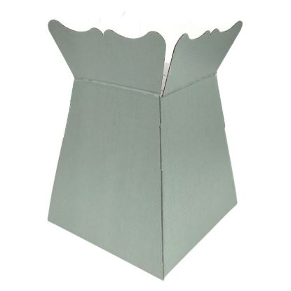 Picture of EURO VASE BOUQUET BOX SAGE GREEN X 30pcs