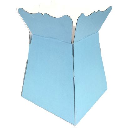Picture of EURO VASE BOUQUET BOX BABY BLUE X 30pcs