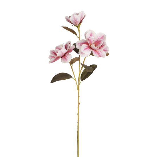 Picture of 80cm UV RESISTANT LARGE MAGNOLIA SPRAY PINK