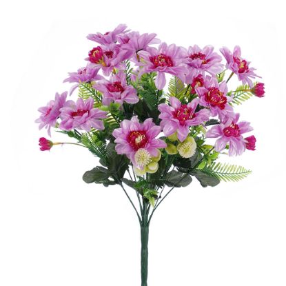 Picture of 50cm SPIKY DAHLIA BUSH (18 HEADS) LILAC/PURPLE