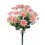 Picture of 50cm SPIKY DAHLIA BUSH (18 HEADS) LIGHT PINK