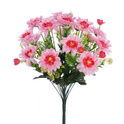 Picture of 50cm SPIKY DAHLIA BUSH (18 HEADS) BEAUTY PINK