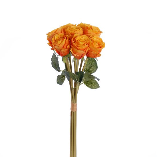 Picture of ROSE BUNDLE (8 HEADS) ORANGE