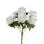 Picture of 40cm OPEN ROSE BUSH (7 HEADS) IVORY