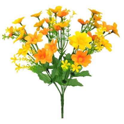 Picture of 30cm MINI DAISY BUSH YELLOW/ORANGE