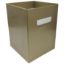 Picture of 24.5cm FLOWER BOX WITH HANDLES GOLD X 10pcs