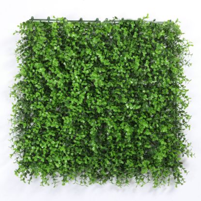 Picture of 50cm X 50cm UV RESISTANT PLASTIC FOLIAGE WALL GREEN