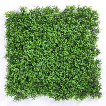 Picture of 50cm X 50cm UV RESISTANT PLASTIC FOLIAGE WALL GREEN