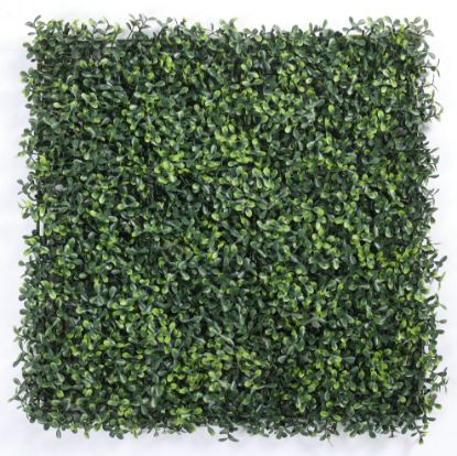 Picture of 50cm X 50cm UV RESISTANT PLASTIC FOLIAGE WALL GREEN