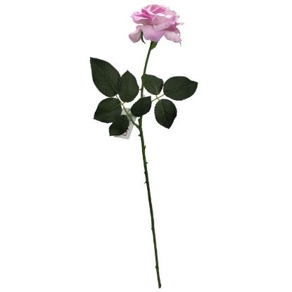Picture of 63cm REAL TOUCH TEA ROSE LILAC