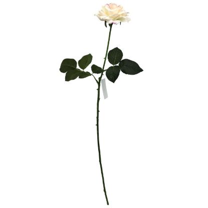 Picture of 63cm REAL TOUCH TEA ROSE CREAM/PINK