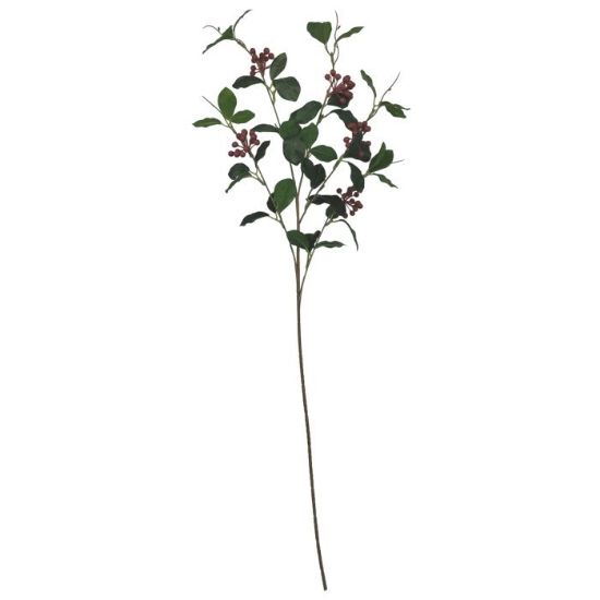 Picture of 82cm BERRY & FOLIAGE SPRAY GREEN/RED
