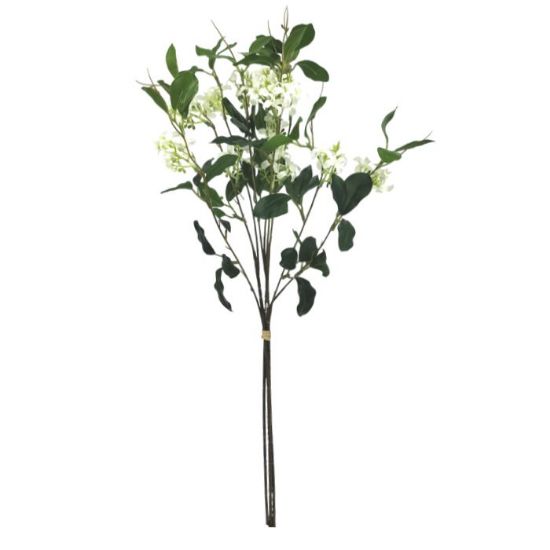 Picture of 65cm BLOSSOM BUNDLE (3 STEMS) IVORY