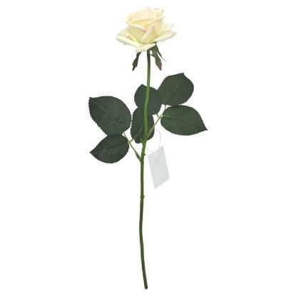 Picture of 42cm REAL TOUCH SINGLE DIAMOND ROSE CREAM/PINK