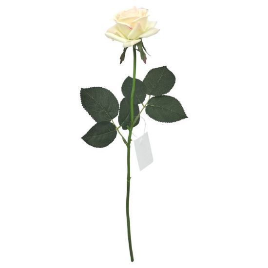 Picture of 42cm REAL TOUCH SINGLE DIAMOND ROSE CREAM/PINK