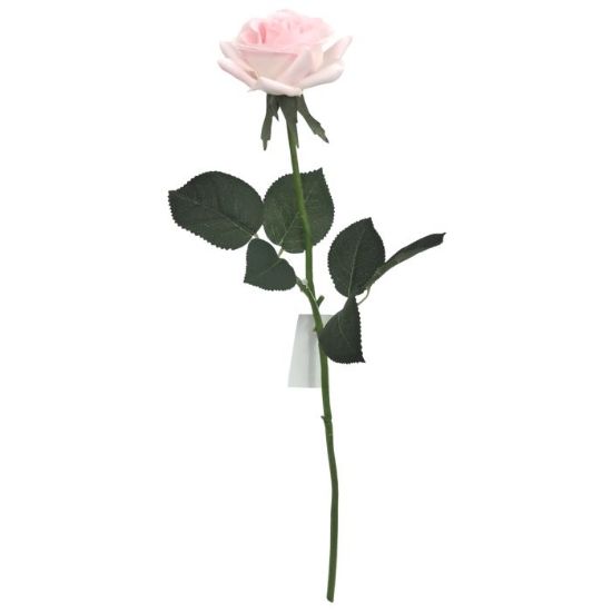 Picture of 42cm REAL TOUCH SINGLE DIAMOND ROSE LIGHT PINK