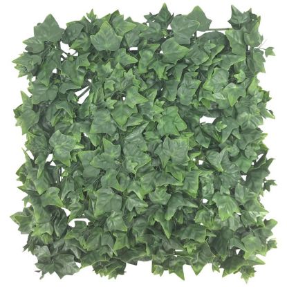 Picture of 50cm X 50cm UV RESISTANT PLASTIC FOLIAGE WALL GREEN