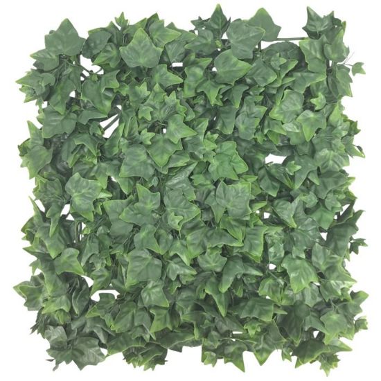 Picture of 50cm X 50cm UV RESISTANT PLASTIC FOLIAGE WALL GREEN
