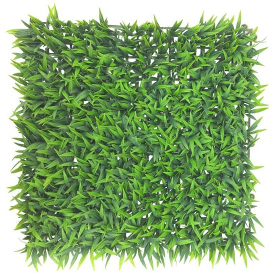 Picture of 50cm X 50cm UV RESISTANT PLASTIC FOLIAGE WALL GREEN