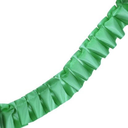 Picture of 50mm PRE PLEATED RIBBON X 32 METRES EMERALD GREEN