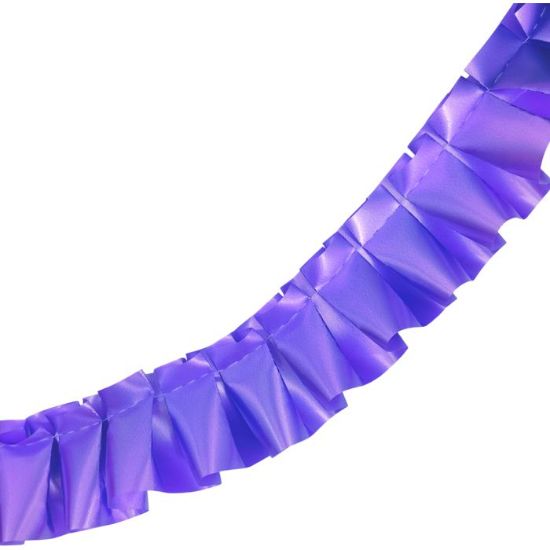 Picture of 50mm PRE PLEATED RIBBON X 32 METRES LAVENDER