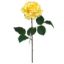 Picture of 39cm REAL TOUCH GARDENIA ROSE YELLOW
