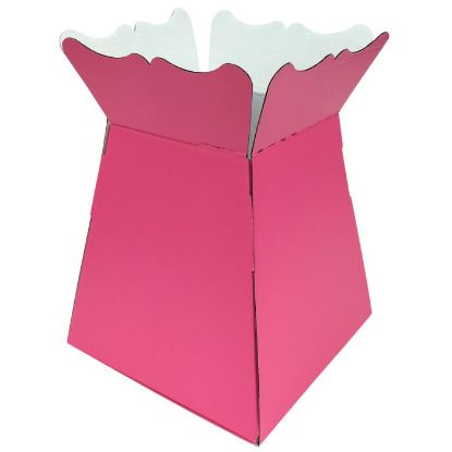 Picture of EURO VASE BOUQUET BOX FUCHSIA X 30pcs