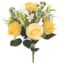 Picture of 36cm ROSE BUSH YELLOW/LEMON