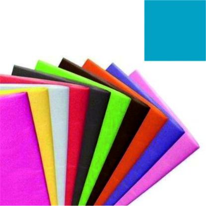 Picture of TISSUE PAPER 500 x 750mm (17gsm) X 48 SHEETS YALE BLUE