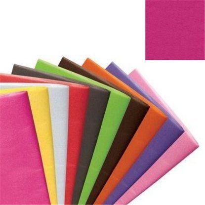 Picture of TISSUE PAPER 500 X 750mm (17gsm) X 240 SHEETS FUCHSIA