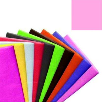 Picture of TISSUE PAPER 500 X 750mm (17gsm) X 240 SHEETS PALE PINK